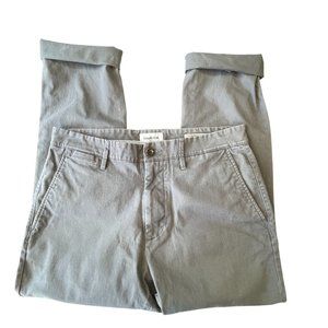 Goodfellow Hennepin Grey Chino Slim Pant - 32x24 (adjusted)